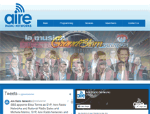 Tablet Screenshot of aireradionetworks.com